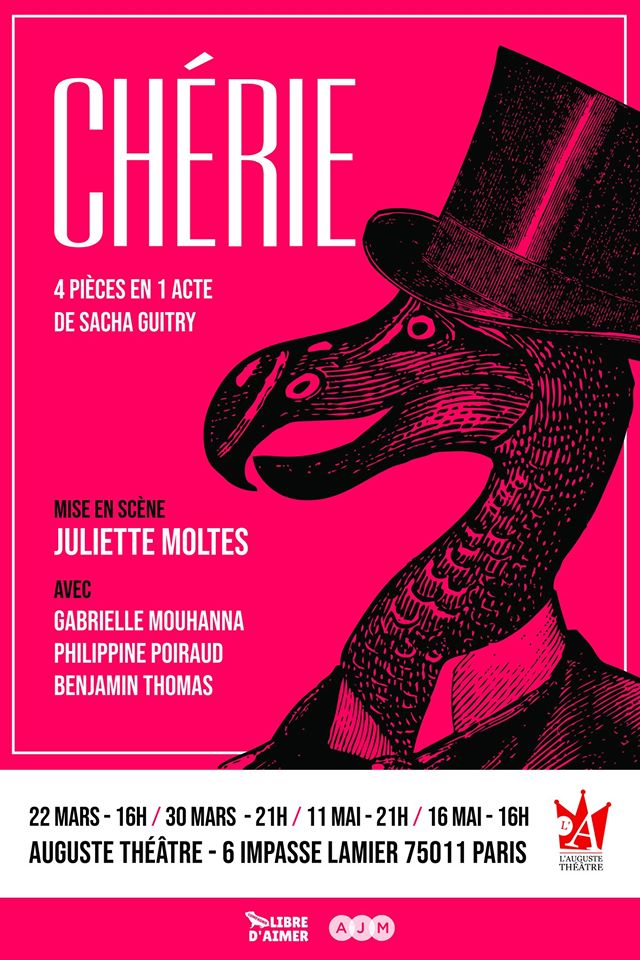 Chérie de Sacha Guitry atelier juliette moltes
