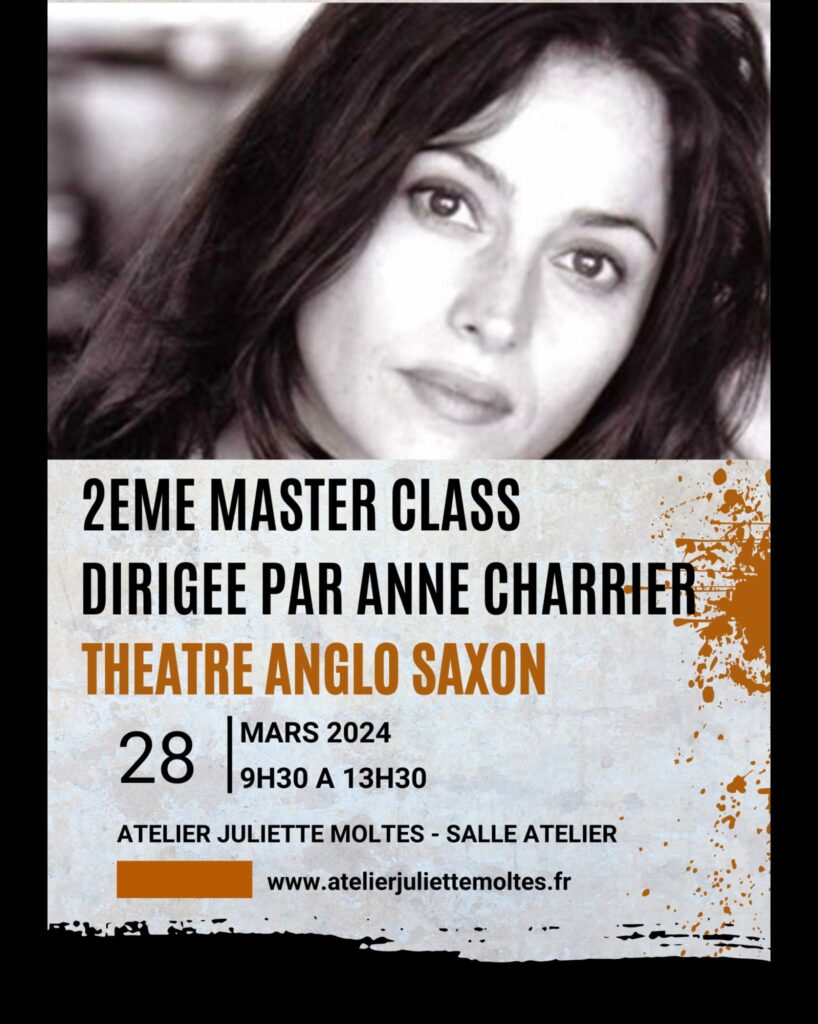 MASTER CLASS ANNE CHARRIER ATELIER JULIETTE MOLTES