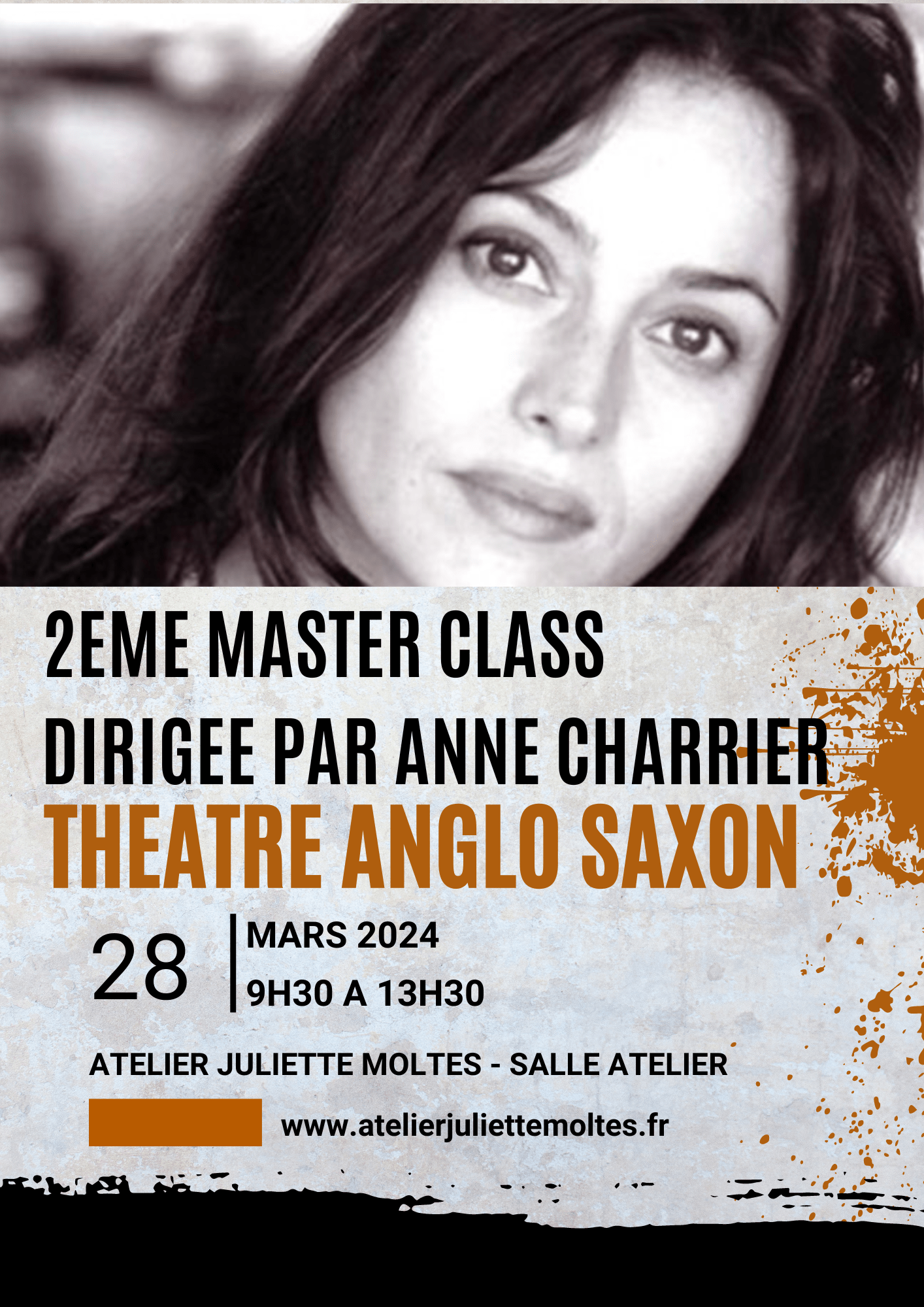 MASTER CLASS THEATRE ANNE CHARRIER