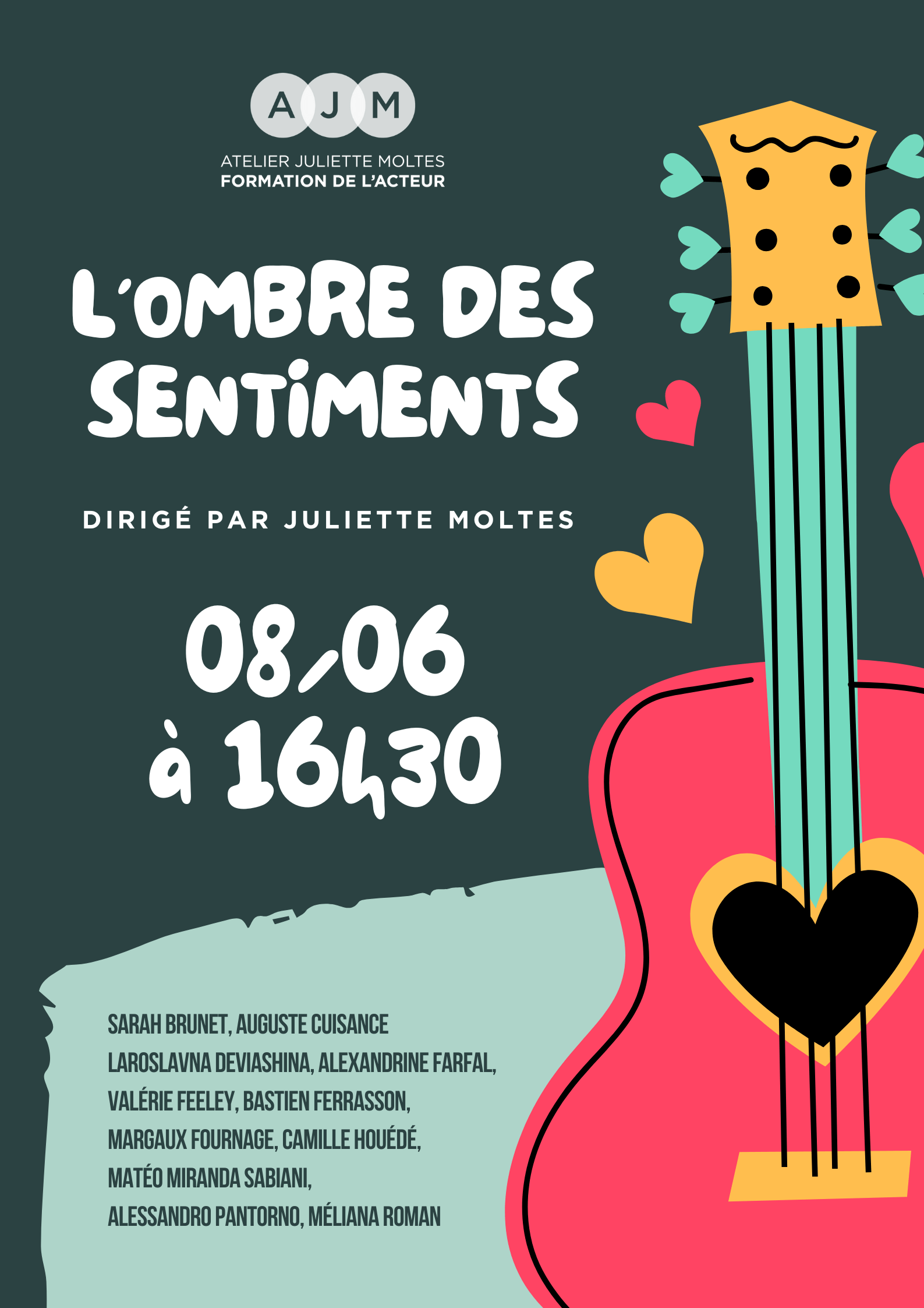 L'OMBRE DES SENTIMENTS - 8 JUIN