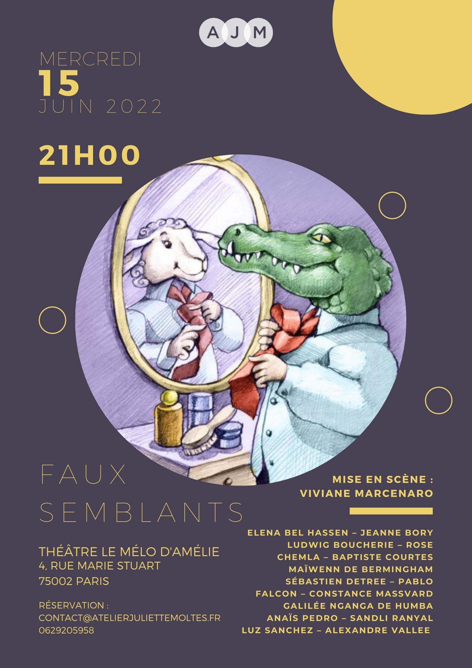 Faux semblants Atelier Juliette Moltes
