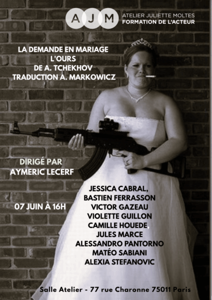 ATELIER JULIETTE MOLTES - SPECTACLE THEATRE CLASSIQUE