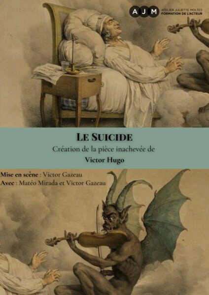 le suicide victor hugo atelier juliette moltes