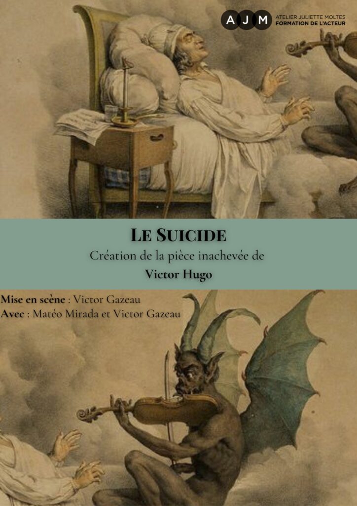 le suicide victor hugo atelier juliette moltes