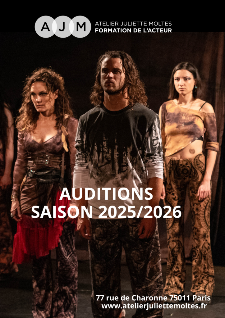 auditions saison 2025/2026 atelier juliette moltes