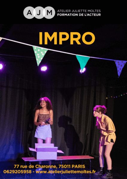 ATELIERS D’IMPROVISATION THÉÂTRALE atelier juliette moltes