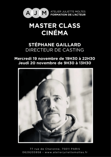 Stéphane Gaillard atelier Juliette Moltes