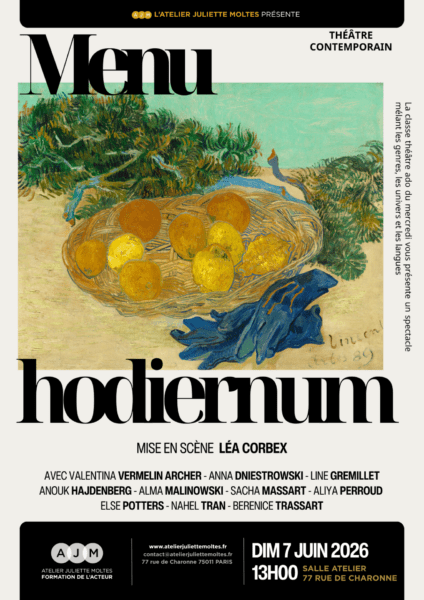 menu hodiernum