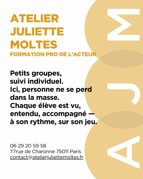 pourquoi intégrer l'atelier Juliette Moltes