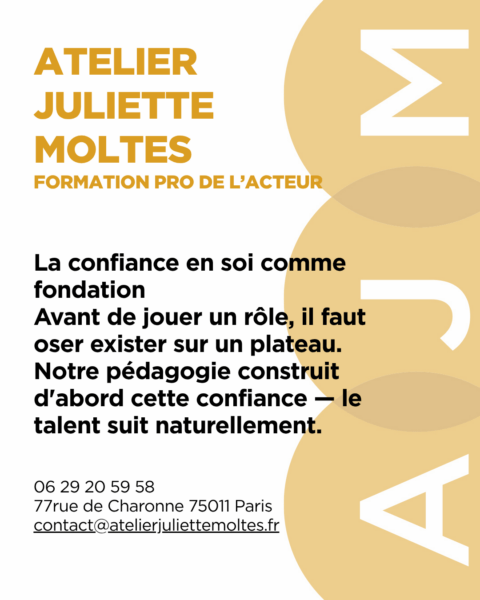 INTÉGRER L'ATELIER JULIETTE MOLTES ?