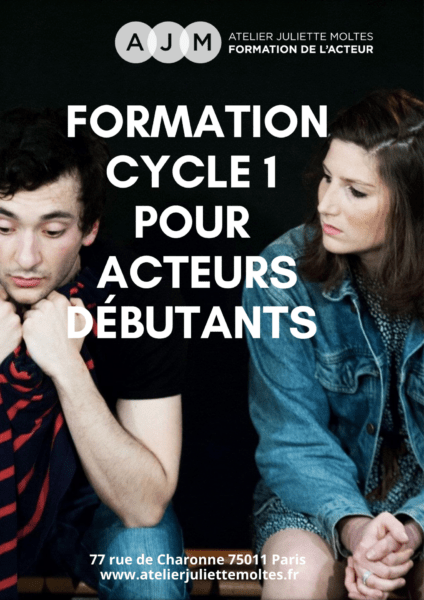 FORMATION PRO DE L'ACTEUR DÉBUTANT ATELIER JULIETTE MOLTES