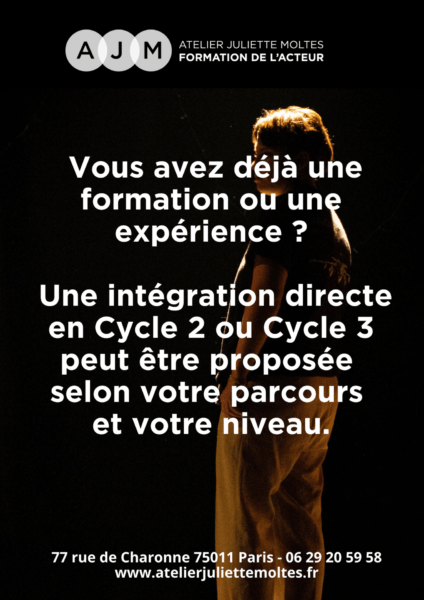 INTÉGREZ DIRECTEMENT LE CYCLE 2 OU LE CYCLE 3 ATELIER JULIETTE MOLTES