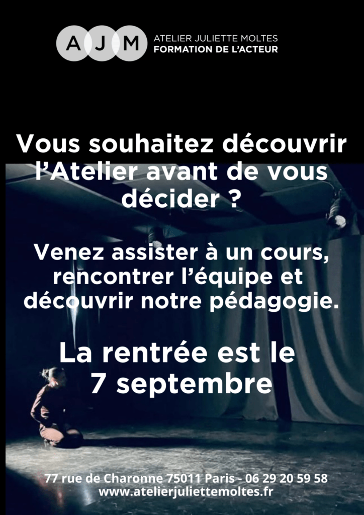 VENEZ DECOUVRIR NOS COURS ATELIER JULIETTE MOLTES