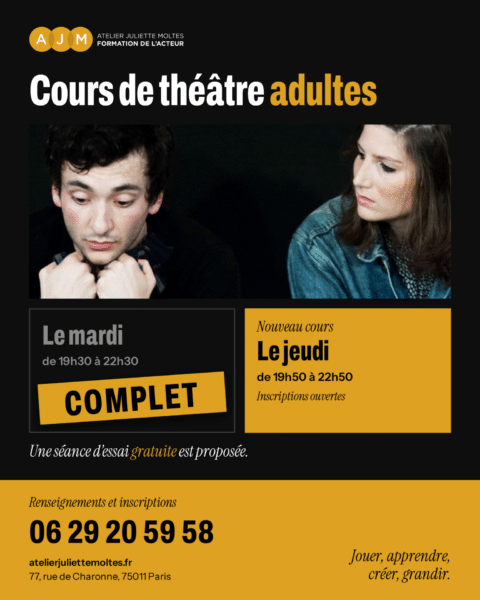 NOUVEAU COURS THÉÂTRE / IMPRO
